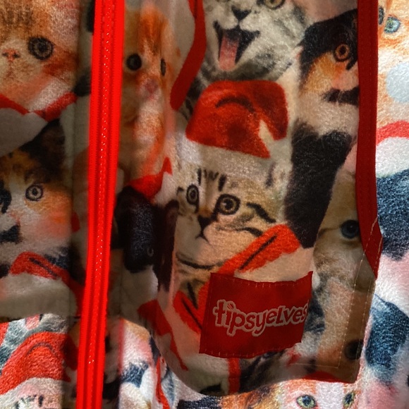 Tipsy Elves Christmas cats onesie - Picture 4 of 5